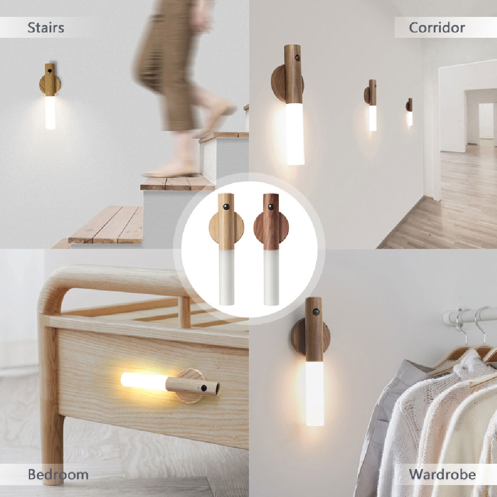 Luce LED con Sensore di Movimento – Ricaricabile USB e Magnetica